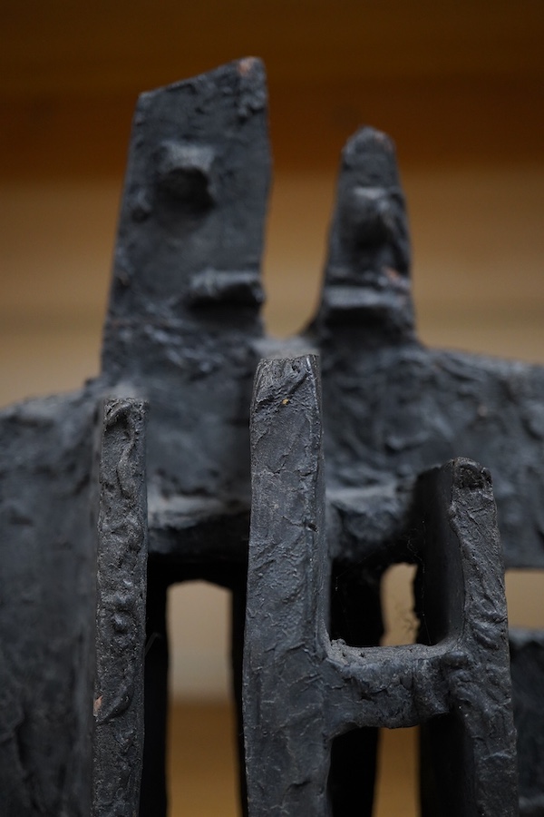 An unsigned modernist ceramic sculpture, 26cm
